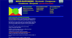 Desktop Screenshot of novoslovianski.com