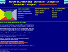 Tablet Screenshot of novoslovianski.com